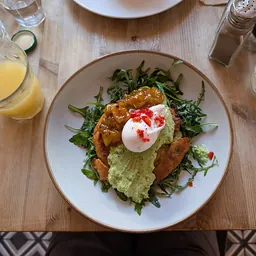 Corn and Haloumi Fritters
